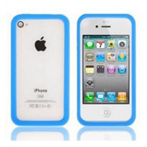 Bumper bleu Apple iPhone 4 pour iPhone 4