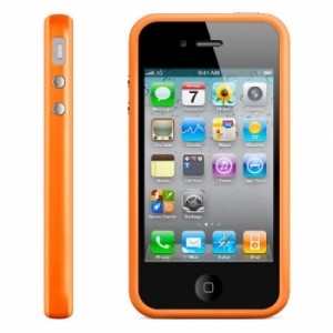 Bumper orange Apple iPhone 4 pour iPhone 4