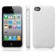 Housse silicone iphone 4 Blanc