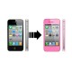 Kit de conversion ecran et vitre arriere Iphone 4 rose