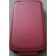 Housse rose style carbone pour Blackberry Bold 9900