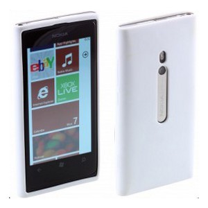 Coque silicone blanche Nokia Lumia 800