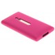 Coque rose silicone Nokia 800 Lumia
