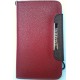 Etui cuir rouge pour Samsung Galaxy Note de luxe