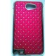 Coque rose strass pour Samsung Galaxy Note