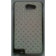 Coque blanche rigide strass Galaxy Note