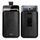 Etui Vertical Cuir Noir "PURO" Samsung  Galaxy Note - Housse vertical
