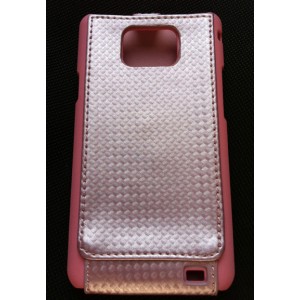 Housse carbone rose pour Samsung Galaxy S2 i9100