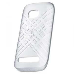 Coque silicone pour Nokia Lumia 710 (blanche)