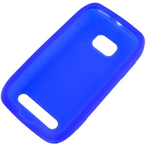 Coque silicone  pour Nokia Lumia 710 bleu - 5,90 €