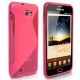 Silicone rose transparente Samsung Galaxy Note