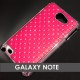 Coque rose strass pour Samsung Galaxy Note