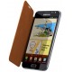 Etui marron camel clair origine pour Samsung Galaxy Note