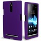 Silicone couleur violet Sony Xperia S