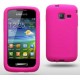 Silicone protection rose pour Samsung Wave Y