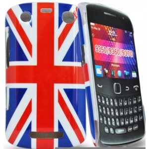 Coque Drapeau Anglais Angleterre Union Jack Grande Bretagne pour Blackberry 9360 Curve