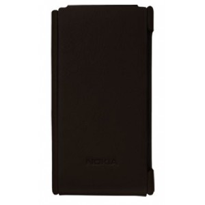 Etui rabat noir pour Nokia Asha 302