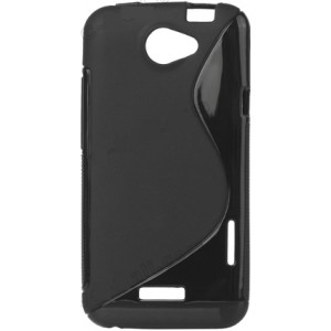 Coque silicone noire pour HTC One X