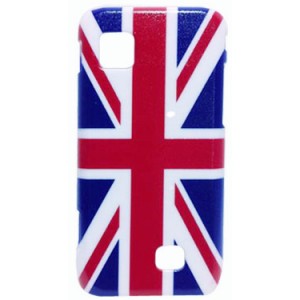Coque rigide drapeau Angleterre Royaume-uni Samsung S5750 Wave 575