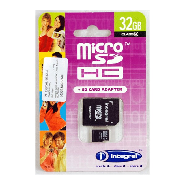 Carte Mémoire Micro SD 32 Go