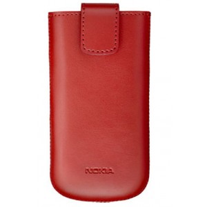 Housse vertical couleur rouge pour Nokia (origine Nokia)
