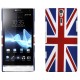 Coque drapeau Angleterre Royaume Uni, union jack pour Sony Xperia S
