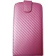 Housse rose style carbone Samsung Galaxy S3 i9300