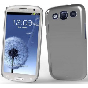 Coque de Protection Barely There Case Mate pour le Samsung Galaxy S3 Grise
