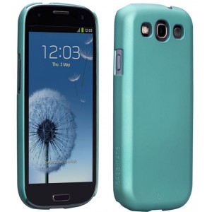 Coque turquoise Barely There (case mate) pour Samsung Galaxy S3