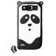 Coque Case Mate PANDA pour Samsung Galaxy S3 - noir et blanche.