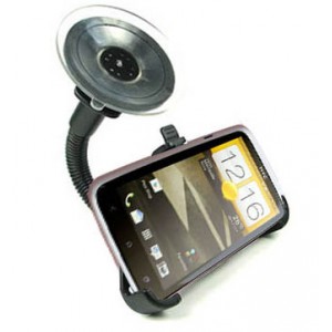 Support voiture pour HTC One X (type ventouse)