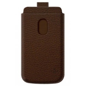 Etui Belkin vertical à languette cuir marron pour Samsung Galaxy S3