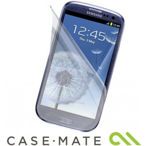 Pack de 2 films Case-Mate protecteur d'écran et vitre Samsung Galaxy S3