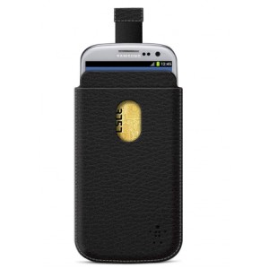 Housse verticale Pocket grainé pour Samsung Galaxy S3 - Belkin