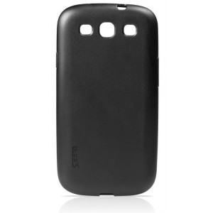 Coque rigide noire de luxe pour le Samsung Galaxy S3 - Marque Gear