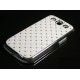 Coque strass blanche pour Samsung Galaxy S3