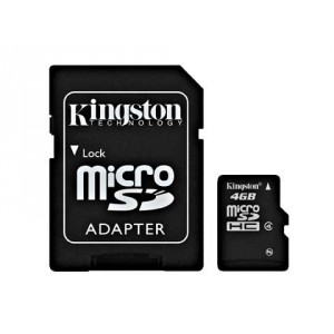 Carte Mémoire Micro SD - 4 Go