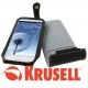 Housse Orbit flex Krussell Cuir Noir Samsung Galaxy S3 (clip ceinture)