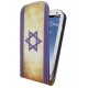 Housse drapeau Israel Vintage pour Samsung Galaxy S3