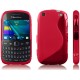 Coque rose silicone Blackberry Curve 9320