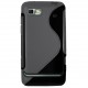 Coque noir Motorola Motoluxe silicone