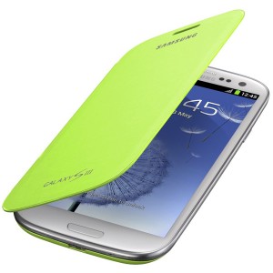 Housse Origine Mint - verte fluo Samsung Galaxy S3 EFC-1G6FMECSTD