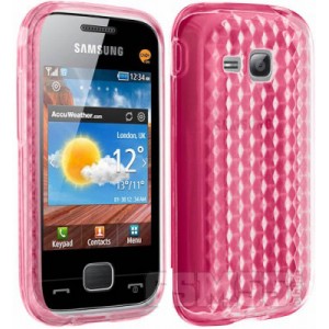 Coque rose protection Samsung Player mini C3310