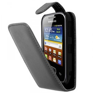 Housse Etui Noir Samsung Galaxy Pocket