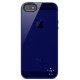 Coque protection iPhone 5 BELKIN bleu nuit indigo