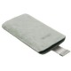 Etui gris clair vertical KONKIS pour Samsung Galaxy Note 2