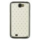 Coque strass blanche pour Samsung Galaxy Note 2