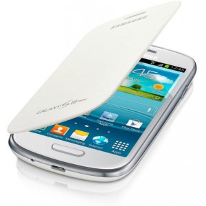 Etui origine intégrable pour Samsung Galaxy S3 Mini - couleur blanc 