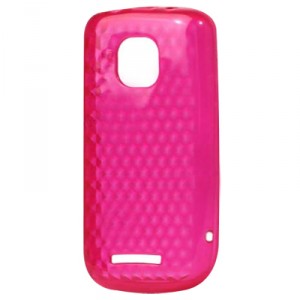 Coque silicone rose Nokia Asha 311