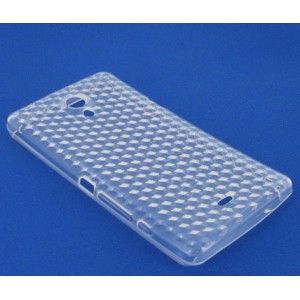 Coque blanche transparente Sony Xperia T